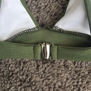 Swim - Olive green triangle bikini top Swim - Olive green triangle bikini top